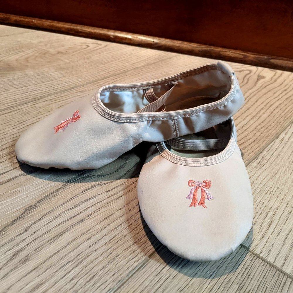 Ballet Practice Slippers Girls' Size 1M